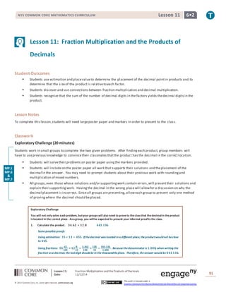 G6 m2-b-lesson 11-t | PDF
