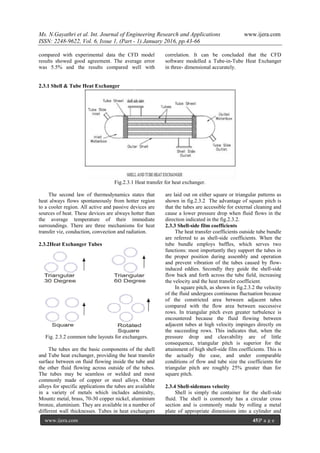 Heat Transfer & Periodic Flow Analysis of Heat Exchanger by CFD with ...