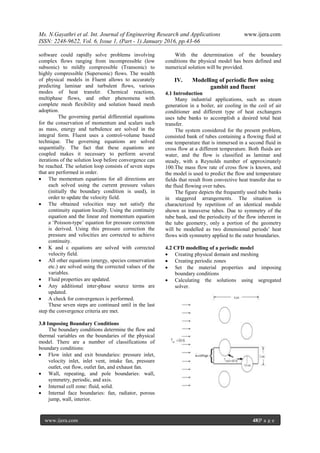 Heat Transfer & Periodic Flow Analysis of Heat Exchanger by CFD with ...