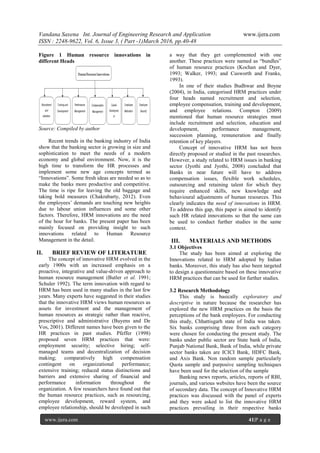 Innovative Human Resource Practices In Indian Banks: A Study From Hr ...