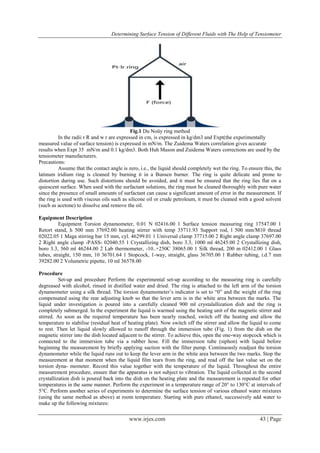 Determining Surface Tension of Different Fluids with The Help of ...