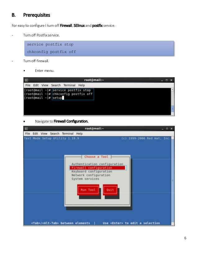 centos turn 6.6 to firewall how off [Bind Guide  Installation SpamAssassin] Antispam Zimbra    DNS