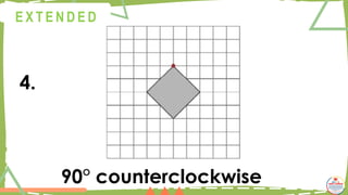 4.
@
@
E X T E N D E D
90° counterclockwise
 