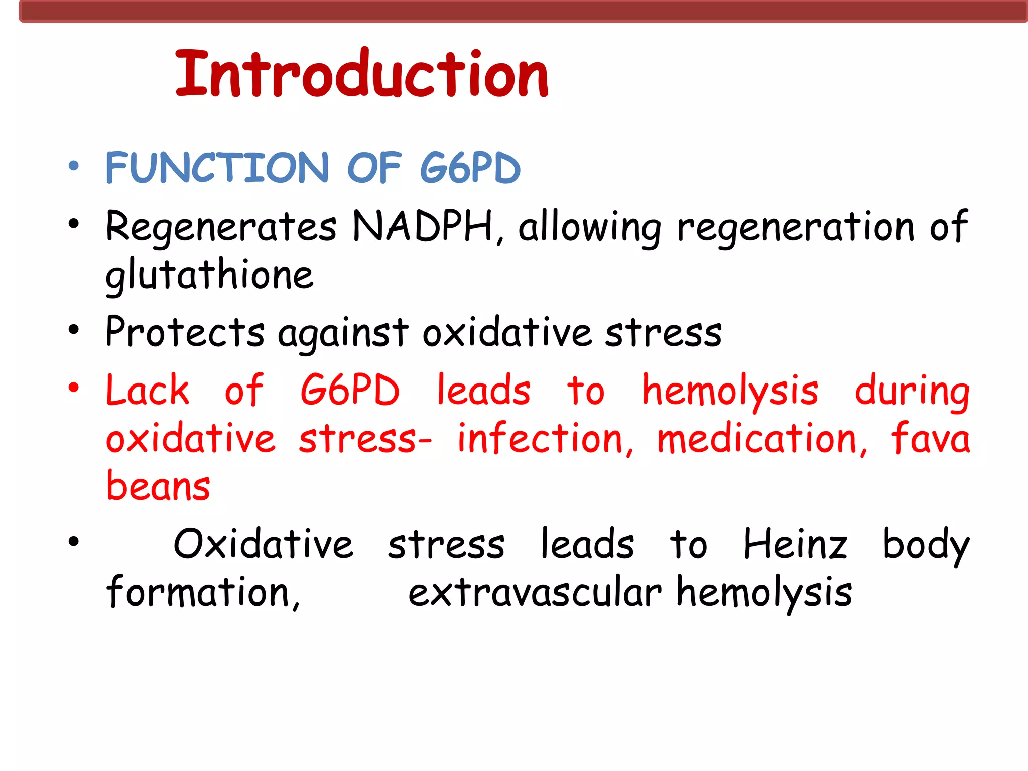role of glutathione in g6pd deficiency The potential link between inherited deficiency, oxidative stress, and vitamin D and the racial inequities mortality associated with COVID-19 Solved 8. Glucose-6-phosphate dehydrogenase deficiency