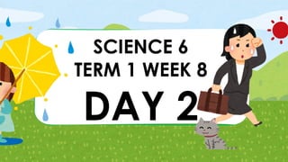 SCIENCE 6
TERM 1 WEEK 8
DAY 2
 