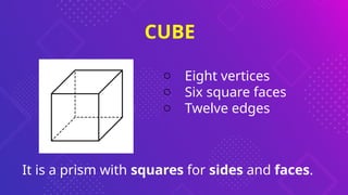 Faces In Cube Grade 6 Solid Figures and their properties | PPTX