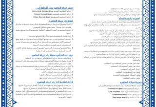 63 62
•	.‫ّعلم‬‫ت‬‫بال‬ ‫واالحتفاظ‬ ‫الدراسي‬ ‫ّحصيل‬‫ت‬‫ال‬ ‫زيادة‬
•	.‫الدراسية‬ ‫المواد‬ ‫نحو‬ ‫مين‬ّ‫ل‬‫المتع‬ ‫اتجاهات‬ ‫تنمية‬
•	.‫بنائها‬ ‫وإعادة‬ ‫المفاهيم‬ ‫خريطة‬ ‫بناء‬ ‫طريق‬ ‫عن‬ ‫ّأملي‬‫ت‬‫ال‬ ‫ّفكير‬‫ت‬‫وال‬ ‫اإلبداع‬
‫	.أ‬:‫م‬ّ‫ل‬‫للمع‬ ‫بالنسبة‬ ‫أهميتها‬
•	.‫دراسية‬ ‫سنة‬ ‫أو‬ ،‫دراسي‬ ‫فصل‬ ‫أو‬ ،‫وحدة‬ ‫أو‬ ،‫لدرس‬ ‫سواء‬ ‫للتدريس‬ ‫ّخطيط‬‫ت‬‫ال‬
•	‫نهاية‬ ‫في‬ ‫أو‬ ،‫ّرس‬‫د‬‫ال‬ ‫شرح‬ ‫أثناء‬ ‫أو‬ ،)‫مقدم‬ ‫(كمنظم‬ ‫ّرس‬‫د‬‫ال‬ ‫قبل‬ ‫تســتخدم‬ ‫وقد‬ ،‫ّدريس‬‫ت‬‫ال‬
.‫ّرس‬‫د‬‫ال‬
•	.‫واكتشافاتهم‬ ‫أفكارهم‬ ‫تنظيم‬ ‫طريقة‬ ‫إلى‬ ‫وإرشادهم‬ ،‫مين‬ّ‫ل‬‫المتع‬ ‫انتباه‬ ‫تركيز‬
•	.‫الدروس‬ ‫عليه‬ ‫تكون‬ ‫أن‬ ‫يجب‬ ‫ذي‬ّ‫ل‬‫ا‬ ‫والعمق‬ ‫االتساع‬ ‫مدى‬ ‫تحديد‬
•	.‫ّعلم‬‫ت‬‫ال‬ ‫في‬ ‫المساعدة‬ ‫والوسائل‬ ،‫المالئمة‬ ‫األنشطة‬ ‫اختيار‬
•	.‫الدراسية‬ ‫للمادة‬ ‫البنائي‬ ‫للتركيب‬ ‫مين‬ّ‫ل‬‫المتع‬ ‫وتفهم‬ ‫تعرف‬ ‫مدى‬ ‫تقويم‬
•	.‫تصحيحها‬ ‫على‬ ‫والعمل‬ ،‫مين‬ّ‫ل‬‫المتع‬ ‫لدى‬ ‫ّحيحة‬‫ص‬‫ال‬ ‫غير‬ ‫ّصورات‬‫ت‬‫ال‬ ‫كشف‬
•	‫تي‬ّ‫ل‬‫ا‬ ‫المقررات‬ ‫أو‬ ،‫بالمــواد‬ ‫المتصلة‬ ‫المفاهيم‬ ‫بناء‬ ‫إتقان‬ ‫على‬ ‫مين‬ّ‫ل‬‫المتع‬ ‫مســاعدة‬
.‫يدرسونها‬
•	‫يتطلب‬ ‫ألنه‬ ‫م‬ّ‫ل‬‫المتع‬ ‫لدى‬ )‫ّقويم‬‫ت‬‫وال‬ ‫ّركيب‬‫ت‬‫وال‬ ‫ّحليل‬‫ت‬‫(ال‬ ‫العليا‬ ‫بلوم‬ ‫مســتويات‬ ‫قياس‬
.‫المفاهيم‬ ‫خريطة‬ ‫بناء‬ ‫عند‬ ‫ّجريد‬‫ت‬‫ال‬ ‫من‬ ‫ًا‬‫ي‬‫عال‬ ‫مستوى‬ ‫م‬ّ‫ل‬‫المتع‬ ‫من‬
•	‫م‬ّ‫ل‬‫المع‬ ‫بين‬ ‫اتصال‬ ‫(أداة‬ ‫وطلبتــه‬ ‫م‬ّ‫ل‬‫المع‬ ‫بين‬ ‫المتبادل‬ ‫واالحترام‬ ‫ّعــاون‬‫ت‬‫ال‬ ‫روح‬ ‫تنمية‬
.)‫م‬ّ‫ل‬‫والمتع‬
•	.‫مين‬ّ‫ل‬‫المتع‬ ‫بين‬ ‫للمناقشة‬ ‫جماعي‬ ‫تعليمي‬ ‫مناخ‬ ‫توفير‬
•	.‫مين‬ّ‫ل‬‫المتع‬ ‫لدى‬ ‫المفاهيم‬ ‫وتطور‬ ‫تغير‬ ‫قياس‬
•	.‫مين‬ّ‫ل‬‫المتع‬ ‫لدى‬ ‫القلق‬ ‫اختزال‬
•	.‫مين‬ّ‫ل‬‫المع‬ ‫لدى‬ ‫المفاهيم‬ ‫تغير‬ ‫قياس‬
•	.‫مين‬ّ‫ل‬‫المع‬ ‫لدى‬ ‫المعرفية‬ ‫الفجوات‬ ‫قياس‬
•	.‫مين‬ّ‫ل‬‫المع‬ ‫اتجاهات‬ ‫قياس‬
:‫المفاهيم‬ ‫خرائط‬ ‫تصنيفات‬
:‫إلى‬ ‫مين‬ّ‫ل‬‫للمتع‬ ‫تقديمها‬ ‫طريقة‬ ‫حسب‬ ‫المفاهيم‬ ‫خرائط‬ ‫تصنف‬
11..)Concept only Map( ‫فقط‬ ‫للمفاهيم‬ ‫خريطة‬
22..)Link only Map( ‫فقط‬ ‫ّبط‬‫ر‬‫ال‬ ‫لكلمات‬ ‫خريطة‬
33..)Propositional Map( ‫افتراضية‬ ‫خريطة‬
44..)Free range Map( ‫المفتوحة‬ ‫الخريطة‬
:‫إلى‬ ‫أشكالها‬ ‫حسب‬ ‫المفاهيم‬ ‫خريطة‬ ‫تصنف‬
11.Hierarchical .Concept Maps ‫الهرمية‬ ‫المفاهيم‬ ‫خرائط‬
22..)Cluster Concept Maps( ‫المجمعة‬ ‫المفاهيم‬ ‫خرائط‬
33..)Chain Concept Maps( ‫المتسلسلة‬ ‫المفاهيم‬ ‫خرائط‬
:‫المفاهيم‬ ‫خريطة‬ ‫بناء‬ ‫خطوات‬
11.‫أو‬ ،‫ًــا‬‫س‬‫در‬ ‫أو‬ ،‫دراســية‬ ‫وحدة‬ ‫وليكن‬ ،‫له‬ ‫المفاهيم‬ ‫خريطة‬ ‫عمل‬ ‫المراد‬ ‫الموضوع‬ ‫اختيار‬
.‫للموضوع‬ ‫متكامل‬ ‫معنى‬ ‫يحمل‬ ‫أن‬ ‫بشرط‬ ‫درس‬ ‫من‬ ‫فقرة‬
22.‫خطوط‬ ‫ووضع‬ ،)‫األخرى‬ ‫والمفاهيم‬ ‫األساسي‬ ‫(المفهوم‬ ‫الفقرة‬ ‫في‬ ‫المفاهيم‬ ‫تحديد‬
.‫تحتها‬
33..‫وتجريدها‬ ‫لشمولها‬ ‫ًا‬‫ع‬‫تب‬ ‫ًّا‬‫ي‬‫تنازل‬ ‫وترتيبها‬ ‫بالمفاهيم‬ ‫قائمة‬ ‫إعداد‬
44.‫وضع‬ ‫طريق‬ ‫عن‬ ‫وذلك‬ ‫بينها‬ ‫فيما‬ ‫والعالقات‬ ‫مســتوياتها‬ ‫حســب‬ ‫المفاهيم‬ ‫تصنيف‬
‫وترتيب‬ ،‫تال‬ ‫مســتوى‬ ‫في‬ ‫تليها‬ ‫تي‬ّ‫ل‬‫ا‬ ‫ثم‬ ،‫الخريطة‬ ‫قمة‬ ‫في‬ ‫عمومية‬ ‫األكثر‬ ‫المفاهيم‬
.‫الخريطة‬ ‫لمسار‬ ‫متناظرين‬ ‫كبعدين‬ ‫صفين‬ ‫في‬ ‫المفاهيم‬
55.‫الكلمات‬ ‫وكتابة‬ ،‫بخطوط‬ ‫البعض‬ ‫لبعضها‬ ‫تنتمي‬ ‫تي‬ّ‫ل‬‫ا‬ ‫أو‬ ،‫المتصلة‬ ‫المفاهيم‬ ‫ربط‬
.‫الخطوط‬ ‫على‬ ‫المفاهيم‬ ‫تلك‬ ‫بين‬ ‫تربط‬ ‫تي‬ّ‫ل‬‫ا‬ ‫ّابطة‬‫ر‬‫ال‬
‫المفاهيم؟‬ ‫خريطة‬ ‫بناء‬ ‫مهارة‬ ‫مين‬ّ‫ل‬‫المتع‬ ‫نعلم‬ ‫كيف‬
11..)‫م‬ّ‫ل‬‫المع‬ ‫قبل‬ ‫من‬ ‫إعدادها‬ ‫(تم‬ ‫المفاهيم‬ ‫لخرائط‬ ‫مبسطة‬ ‫أمثلة‬ ‫قدم‬
22.‫(استخدام‬ :‫مثل‬ ‫مبســطة‬ ‫خطوات‬ ‫شــكل‬ ‫في‬ ‫المفاهيم‬ ‫خريطة‬ ‫بناء‬ ‫كيفية‬ ‫وضح‬
.)‫قليلة‬ ‫مفاهيم‬ ‫على‬ ‫تحوي‬ ‫فقرات‬
33.‫خريطة‬ ‫ثم‬ ،‫فقط‬ ‫للمفاهيم‬ ‫خريطة‬ ‫اســتخدام‬ ‫خالل‬ ‫من‬ ‫مين‬ّ‫ل‬‫المتع‬ ‫تدريب‬ ‫في‬ ‫تدرج‬
... ‫وهكذا‬ ‫المفتوحة‬ ‫الخريطة‬ ‫استخدم‬ ‫ثم‬ ،‫ّبط‬‫ر‬‫ال‬ ‫لكلمات‬
44..‫األولى‬ ‫المحاوالت‬ ‫تنفيذ‬ ‫عند‬ ‫مين‬ّ‫ل‬‫المتع‬ ‫وجه‬
55..‫األولى‬ ‫المحاوالت‬ ‫لتحسين‬ ‫راجعة‬ ‫تغذية‬ ‫أعطي‬
66..‫استخدامها‬ ‫على‬ ‫للتدريب‬ ‫ًا‬‫ص‬‫فر‬ ‫مين‬ّ‫ل‬‫للمتع‬ ‫أتح‬
:‫المفاهيم‬ ‫خريطة‬ ‫بناء‬ ‫أثناء‬ ‫الشائعة‬ ‫األخطاء‬
•	.)‫المربع‬ ‫أو‬ ‫البيضاوي‬ ‫الشكل‬ ‫أو‬ ‫الدائرة‬ ‫داخل‬ ‫(وضعها‬ ‫بإطار‬ ‫المفهوم‬ ‫تحديد‬ ‫عدم‬
•	.)‫المربع‬ ‫أو‬ ‫البيضاوي‬ ‫الشكل‬ ‫أو‬ ‫الدائرة‬ ‫داخل‬ ‫(وضعها‬ ‫بإطار‬ ‫المثال‬ ‫تحديد‬
•	.‫عمومية‬ ‫األقل‬ ‫إلى‬ ‫عمومية‬ ‫األكثر‬ ‫من‬ ‫المفاهيمية‬ ‫الخريطة‬ ‫في‬ ‫المفاهيم‬ ‫ترتيب‬ ‫عدم‬
•	‫أو‬ ‫األمثلة‬ ‫أو‬ ‫ّبط‬‫ر‬‫ال‬ ‫كلمــات‬ ‫أو‬ ‫بالمفاهيم‬ ‫ســواء‬ ‫المفاهيمية‬ ‫الخريطة‬ ‫إكمال‬ ‫عــدم‬
.‫العرضية‬ ‫الوصالت‬
 