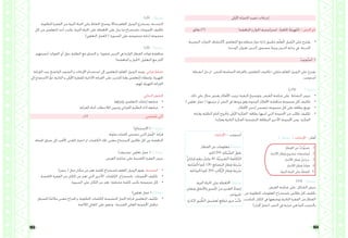165 164
‫األوىل‬ ‫ّة‬‫ص‬‫احل‬ ‫تنفيذ‬ ‫إجراءات‬
‫دقائق‬ )7( 			‫املناقشة‬ ‫و‬ ‫احلوار‬ ‫استراتيجية‬ :ُ‫ة‬‫احلافز‬ ُ‫ّهيئة‬‫ت‬‫ال‬ - ‫النص‬ ‫حنو‬
•	‫البصرية‬ ‫املثريات‬ ‫الكتشاف‬ ‫املتعلمني‬ ‫مع‬ ‫منظم‬ ‫حوار‬ ‫إدارة‬ ‫تطبيق‬ ‫م‬ّ‫ل‬‫ع‬ُ‫مل‬‫ا‬ ِ‫ّميل‬‫ز‬‫ال‬ ‫على‬ ‫يقترح‬
.‫الوحدة‬ ‫بعنوان‬ ‫الدرس‬ ‫مضمون‬ ‫وربط‬ ‫الدرس‬ ‫بداية‬ ‫يف‬ ‫املدرجة‬
									ُ‫ب‬ِ‫ع‬‫َو‬‫ت‬ْ‫س‬‫أ‬ .1
‫أنشطة‬ ‫حل‬ ‫مث‬ ،‫للنص‬ ‫الصامتة‬ ‫بالقراءة‬ ‫املتعلمني‬ ‫مايلي:-تكليف‬ ‫املعلم‬ ‫الزميل‬ ‫على‬ ‫يقترح‬
:‫أستوعب‬
)‫(51د‬ :1 ‫نشاط‬
•	. ‫ذلك‬ ‫على‬ ‫مثال‬ ‫بعرض‬ ‫األفكار‬ ‫ترتيب‬ ‫كيفية‬ ‫وتوضيح‬ ،‫العرض‬ ‫شاشة‬ ‫على‬ ‫النشاط‬ ‫عرض‬
•	.) ‫تعاوين‬ ‫عمل‬ ( .‫ترتيبها‬ ‫مث‬ ‫النص‬ ‫يف‬ ‫ورودها‬ ‫وفق‬ ‫املوجودة‬ ‫األفكار‬ ‫مناقشة‬ ‫جمموعة‬ ‫كل‬ ‫تكليف‬
•	. ‫األفكار‬ ‫إحدى‬ ‫تتضمن‬ ‫جمموعة‬ ‫كل‬ ‫على‬ ‫بطاقة‬ ‫توزيع‬
•	‫وقراءة‬ ‫الطلبة‬ ‫أمام‬ ‫باخلروج‬ ‫األوىل‬ ‫الفكرة‬ ‫بطاقة‬ ‫لديها‬ ‫اليت‬ ‫اجملموعة‬ ‫من‬ ‫طالب‬ ‫تكليف‬
.‫وهكذا‬ ‫الثانية‬ ‫الفكرة‬ ‫املتضمنة‬ ‫البطاقة‬ ‫األخرى‬ ‫اجملموعة‬ ‫ومن‬ ، ‫الفكرة‬
:1 ‫نشاط‬ - ‫اإلجابات‬ – ‫أفكر‬
ِ‫ر‬‫ِطا‬‫ق‬‫ال‬ ِ‫َن‬‫ع‬ ٌ‫ت‬‫ُّرا‬‫و‬‫تص‬ .1
‫ّحاد‬‫ت‬‫اال‬ ِ‫ر‬‫ِطا‬‫ق‬ ‫مشروع‬ ‫ُواصفات‬‫م‬ .2
ِ‫د‬‫ّحا‬‫ت‬‫اال‬ ِ‫ر‬‫قطا‬ ُ‫مراحل‬ .3
ِ‫د‬‫ّحا‬‫ت‬‫اال‬ ِ‫ر‬‫قطا‬ ُ‫د‬‫فوائ‬ .4
‫ّة‬‫ي‬‫الرب‬ ‫احلياة‬ ‫على‬ ُ‫ِفاظ‬‫حل‬‫ا‬ 5.
)10( :2‫نشاط‬
.‫العرض‬ ‫شاشة‬ ‫على‬ ‫الشكل‬ ‫عرض‬
‫عن‬ ‫املطلوبة‬ ‫املعلومات‬ ‫باستخراج‬ ‫طالبني‬ ‫كل‬ ‫تكليف‬
.‫املناسب‬ ‫املكان‬ ‫يف‬ ‫ووضعها‬ ‫الثانية‬ ‫الفقرة‬ ‫من‬ ‫القطار‬
)‫أقران‬ ‫(عمل‬ .‫النص‬ ‫يف‬ ‫مرتبة‬ ‫هي‬ ‫كما‬ ‫بالترتيب‬
‫اإلجابات‬ - ‫أستوعب‬
‫القطار‬ ‫عن‬ ‫معلومات‬ :2‫نشاط‬
‫0021كم‬ :ِ‫ة‬‫َك‬‫ب‬َّ‫ش‬‫ال‬ ُ‫طول‬
ٍّ‫يت‬‫إمارا‬ ٍ‫َم‬‫ه‬‫در‬ َ‫ر‬‫ِليا‬‫م‬ 40 : ُ‫َّة‬‫ي‬‫َقريب‬‫ت‬‫ال‬ ُ‫فة‬ُ‫ل‬‫ّك‬‫ت‬‫ال‬
‫ّاعة‬‫س‬‫‏‏‏ال‬/‫كم‬ 120 :ِ‫ع‬‫َضائ‬‫ب‬‫ال‬ ِ‫ر‬‫ِطا‬‫ق‬ ُ‫َة‬‫ع‬‫ُر‬‫س‬
‫َة‬‫ع‬‫ّا‬‫س‬‫‏‏‏ال‬/‫كم‬ 200 : ِ‫اب‬ّ‫ُّك‬‫ر‬‫ال‬ ِ‫ر‬‫ِطا‬‫ق‬ ُ‫َة‬‫ع‬‫ُر‬‫س‬
:‫الربية‬ ‫احلياة‬ ‫على‬ ‫نشاط3:احملافظة‬
ِ‫ر‬‫ومعاب‬ ِ‫ق‬‫واألنفا‬ ِ‫ر‬‫سو‬ُ‫جل‬‫ا‬ َ‫ن‬‫م‬ ِ‫د‬‫َدي‬‫ع‬‫ال‬ ُ‫ء‬‫إنشا‬
ِ‫ت‬‫احليوانا‬
.ِ‫ة‬َ‫ر‬‫ّاد‬‫ن‬‫ال‬ ِ‫ر‬‫يو‬ ُّ‫الط‬ ِ‫َعشيش‬‫ت‬ ِ‫ع‬ِ‫ق‬‫َوا‬‫م‬ ِ‫ر‬‫مرو‬ ُ‫ب‬ُّ‫ن‬‫جت‬
)‫(5د‬ :3‫نشاط‬
.‫املطلوبة‬ ‫الفقرة‬ ‫من‬ ‫الربية‬ ‫احلياة‬ ‫على‬ ‫احلفاظ‬ ‫يوضح‬ ‫مثاال‬ ‫املعلم‬ ‫الزميل‬ ‫يستخرج‬ :‫النمذجة‬
‫كل‬ ‫من‬ ‫املتعلمني‬ ‫أحد‬ ‫يكتب‬ ،‫الربية‬ ‫احلياة‬ ‫على‬ ‫احملافظة‬ ‫على‬ ‫يدل‬ ‫ما‬ ‫باستخراج‬ ‫اجملموعات‬ ‫تكليف‬
.)‫التعاوين‬ ‫العمل‬ ( .‫السبورة‬ ‫على‬ ‫جمموعته‬ ‫إجابة‬ ‫جمموعة‬
)‫(5د‬ :4‫نشاط‬
‫أعجبتهم‬ ‫الفوائد‬ ‫أي‬ ‫حول‬ ‫الطلبة‬ ‫مع‬ ‫التحاور‬ ‫و‬ ، ‫شفويا‬ ‫الدرس‬ ‫يف‬ ‫الواردة‬ ‫القطار‬ ‫فوائد‬ ‫مناقشة‬
)‫املناقشة‬ ‫و‬ ‫(احلوار‬ .‫التعليل‬ ‫مع‬ ‫أكثر‬
‫ِراءة‬‫ق‬‫ال‬ ‫عند‬ ‫الواضح‬ ‫الصوت‬ ‫و‬ ‫اإلمياءات‬ ‫استخدام‬ ‫إىل‬ ‫املتعلمني‬ ‫املعلم‬ ‫الزميل‬ ‫يوجه‬ :‫قرائي‬ ‫نشاط‬
‫إىل‬ ‫االستماع‬ َّ‫م‬ُ‫ث‬ ،ِ‫ة‬َ‫ي‬‫الثان‬ ‫و‬ ‫األوىل‬ ‫للفقرة‬ ‫األدائية‬ ‫القراءة‬ ‫على‬ ‫للتدرب‬ ‫وقتا‬ ‫املتعلمني‬ ‫وإعطاء‬ ،‫اجلهرية‬
.‫هلم‬ ‫َة‬‫ي‬‫اجلهر‬ ‫ِراءة‬‫ق‬‫ال‬
:‫البنائي‬ ‫التقومي‬
•	.‫وإثراؤها‬ ‫املتعلمني‬ ‫إجابات‬ ‫متابعة‬
•	.‫القراءة‬ ‫أثناء‬ ‫املالحظات‬ ‫وتدوين‬ ‫القرائي‬ ‫الطلبة‬ ‫أداء‬ ‫متابعة‬
‫31د‬ 						‫َمي‬‫ج‬‫ُع‬‫م‬ ‫ّي‬‫من‬‫أ‬
)‫االستنتاج‬ ( :1 ‫نشاط‬
. ‫ملونة‬ ‫كلمات‬ ‫تتضمن‬ ‫اليت‬ ‫مل‬ُ‫جل‬‫ا‬ ‫قراءة‬
. ‫اجلملة‬ ‫سياق‬ ‫إىل‬ ‫األقرب‬ ‫املعىن‬ ‫اختيار‬ ‫مث‬ ،‫الكلمات‬ ‫تلك‬ ‫معىن‬ ‫الستنتاج‬ ‫طالبني‬ ‫كل‬ ‫بني‬ ‫املناقشة‬
.)‫تصنيف‬ ،‫تعاوين‬ ‫عمل‬ ( :2 ‫نشاط‬
.‫العرض‬ ‫شاشة‬ ‫على‬ ‫اخلامسة‬ ‫الفقرة‬ ‫عرض‬
•	. )‫جسر‬ ( ‫مثل‬ ‫مكان‬ ‫عن‬ ‫تعرب‬ ‫كلمة‬ ‫باستخراج‬ ‫املعلم‬ ‫الزميل‬ ‫يقوم‬ :‫النمذجة‬
•	. ‫اخلامسة‬ ‫الفقرة‬ ‫من‬ ‫املكان‬ ‫عن‬ ‫تعرب‬ ‫اليت‬ ‫األخرى‬ ‫الكلمات‬ ‫باستخراج‬ ‫اجملموعات‬ ‫تكليف‬
•	. ‫السبورة‬ ‫على‬ ‫املكان‬ ‫عن‬ ‫تعرب‬ ‫خمتلفة‬ ‫كلمة‬ ‫تكتب‬ ‫جمموعة‬ ‫كل‬
.)‫تعاوين‬ ‫عمل‬ ( :3‫نشاط‬
•	،‫للسياق‬ ‫ًا‬‫م‬‫مالئ‬ ‫معىن‬ ‫اقتراح‬ ‫و‬ ،‫املطلوبة‬ ‫الكلمات‬ ‫املتضمنة‬ ‫اجلمل‬ ‫قراءة‬ ‫املتعلمني‬ ‫تكليف‬
.‫املالئمة‬ ‫املعاين‬ ‫على‬ ‫وتتفق‬ ، ‫املقترحة‬ ‫املعاين‬ ‫اجملموعة‬ ‫تناقش‬
 