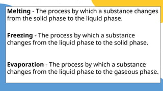 G7-Lesson 3 week 3- all about changes in phases of matter | PPTX