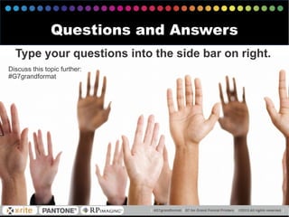 Questions and Answers
Discuss this topic further:
#G7grandformat
Type your questions into the side bar on right.
 