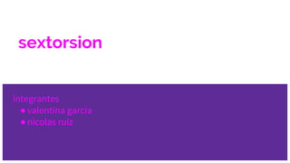 Sextorsion | PPT