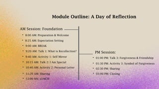 Recollection Module Background Design Grade 7 Recollection in a Private School | PPTX