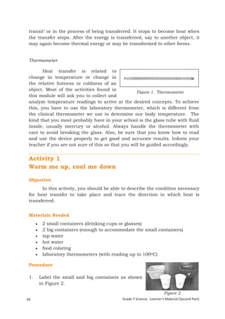 Grade 7 Science Learner's Module 3rd and 4th QTR Modules | PDF
