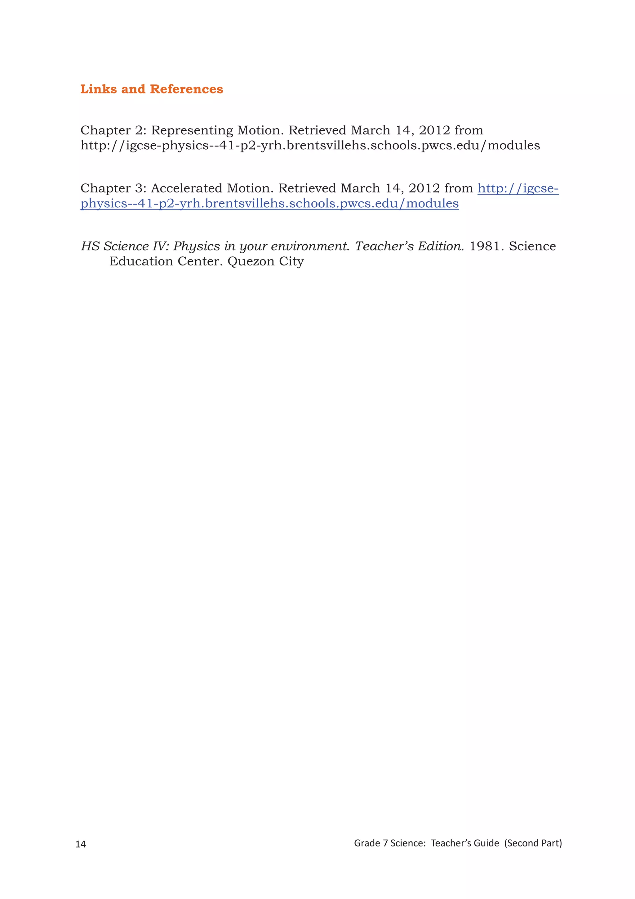 G7 science teachers guide | PDF