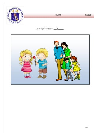Mapeh 8 health 2nd quarter