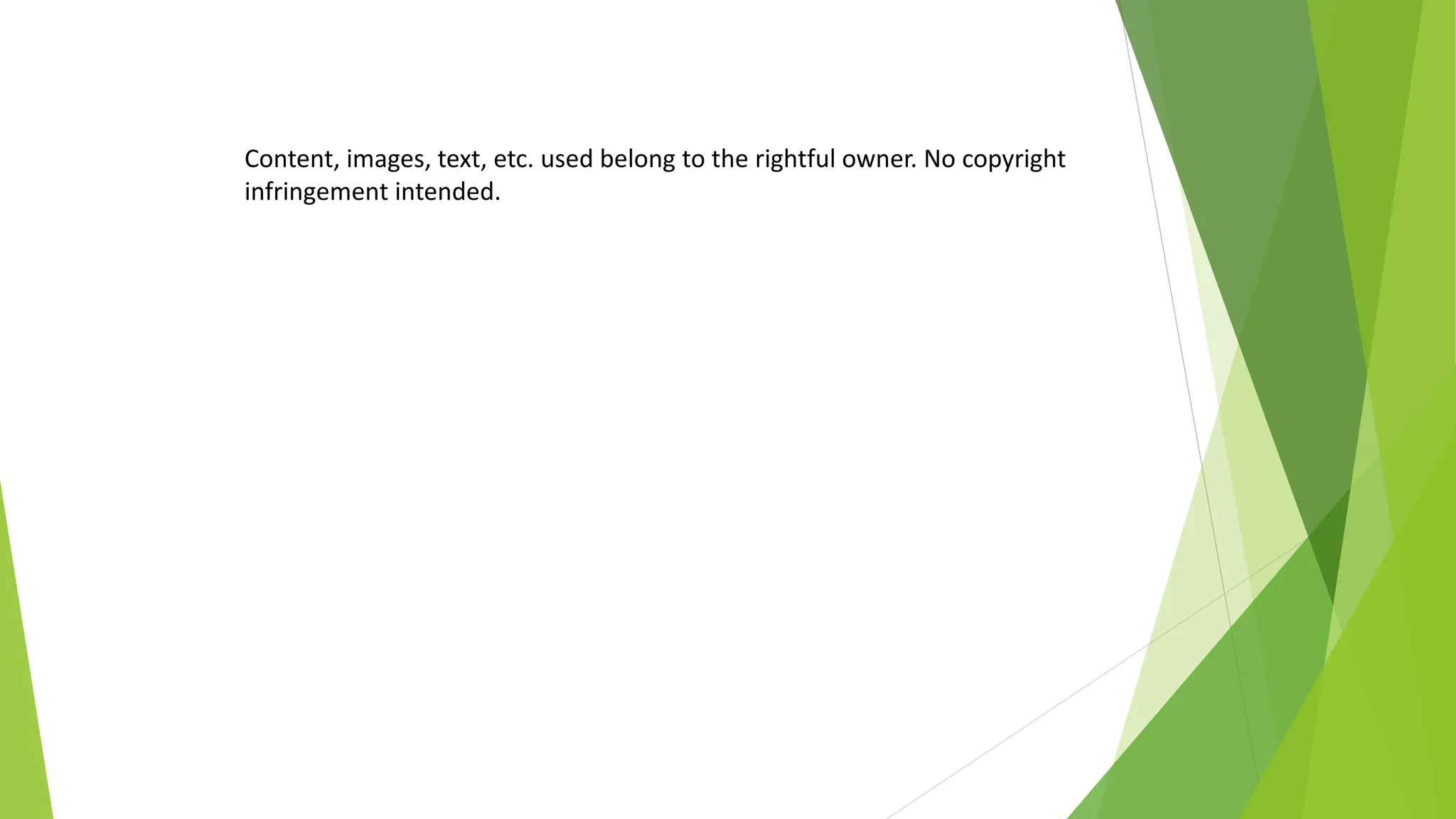 Content, images, text, etc. used belong to the rightful owner. No copyright
infringement intended.
 