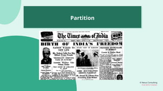 © Nexus Consulting
FUN WITH FUNDAS
Partition
 