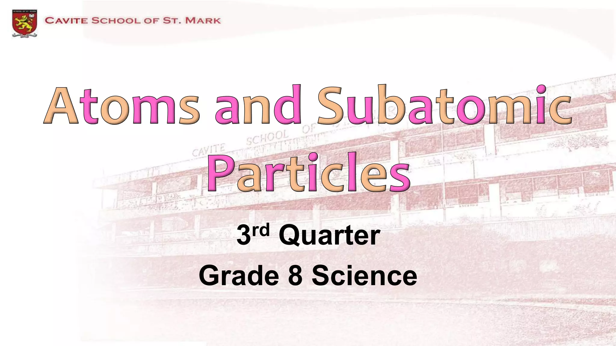 Subatomic Particles and Isotopes | PPTX