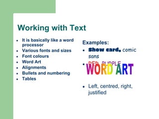 PowerPoint_Introduction Computer Class 4 | PPTX