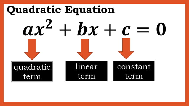 Illustrations of Quadratic Equations | PPT