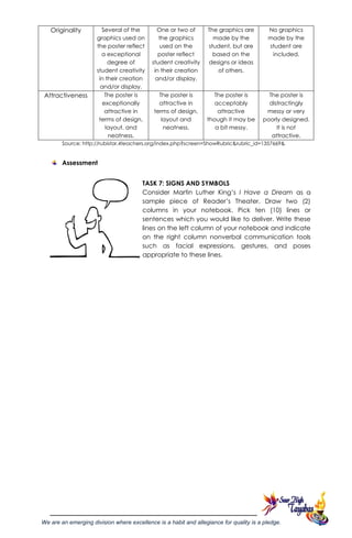 Grade 9 english lesson exemplar 2nd quarter | PDF