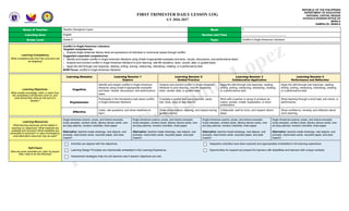 Comprehensive Grade 9 English Lesson Plan on Conflict in Anglo-American ...