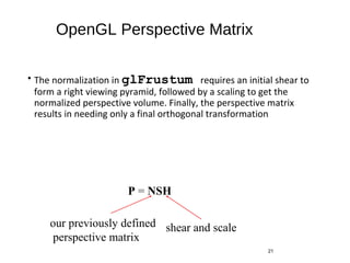 Projection Matrices | PPT