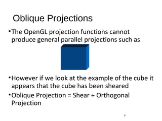 Projection Matrices | PPT