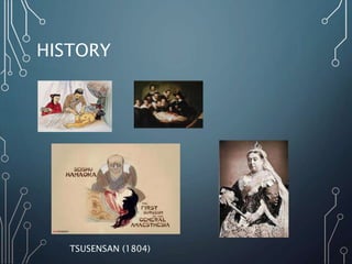 HISTORY
TSUSENSAN (1804)
 