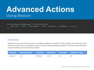 Advanced Actions 
JustAnswer | Ask a question get an answer ASAP 
 