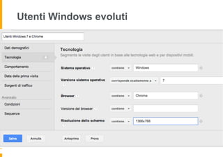 Utenti Windows evoluti
 