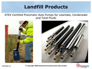 Landfill Products ATEX Certified Pneumatic Auto Pumps for Leachate, Condensate and Total Fluids 