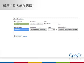 新用户收入增加提醒
 
