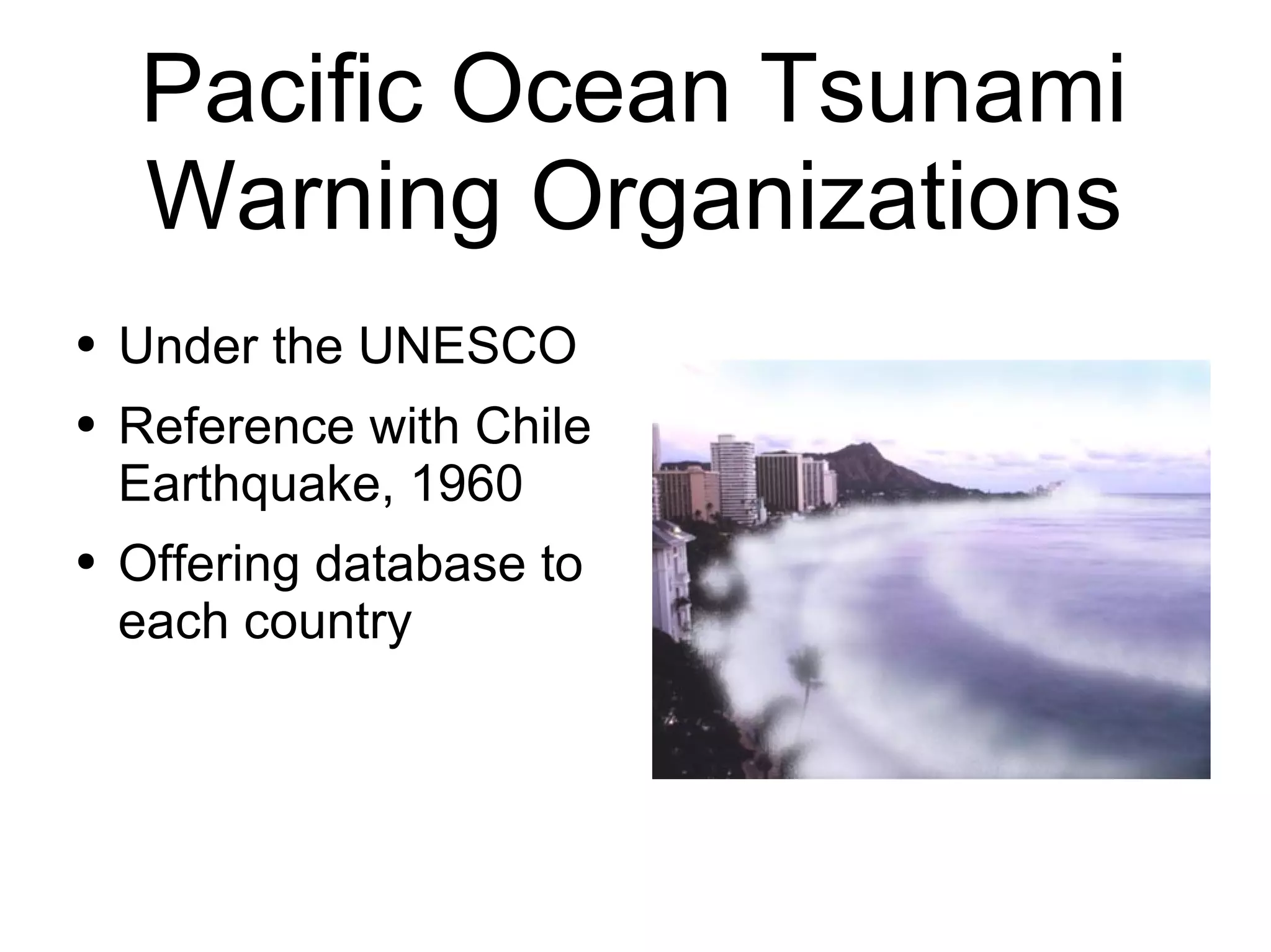 Tsunami warning system in india upsc