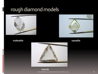 Steve McClelland (Inspira Diamonds), talk for the GAA Western Australia ...