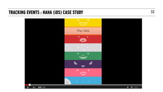 32TRACKING EVENTS : HAHA (iOS) CASE STUDY
 