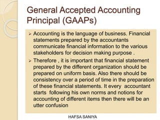 Generally Accepted Accounting Principles | PPT