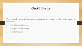 Gaap | PPT