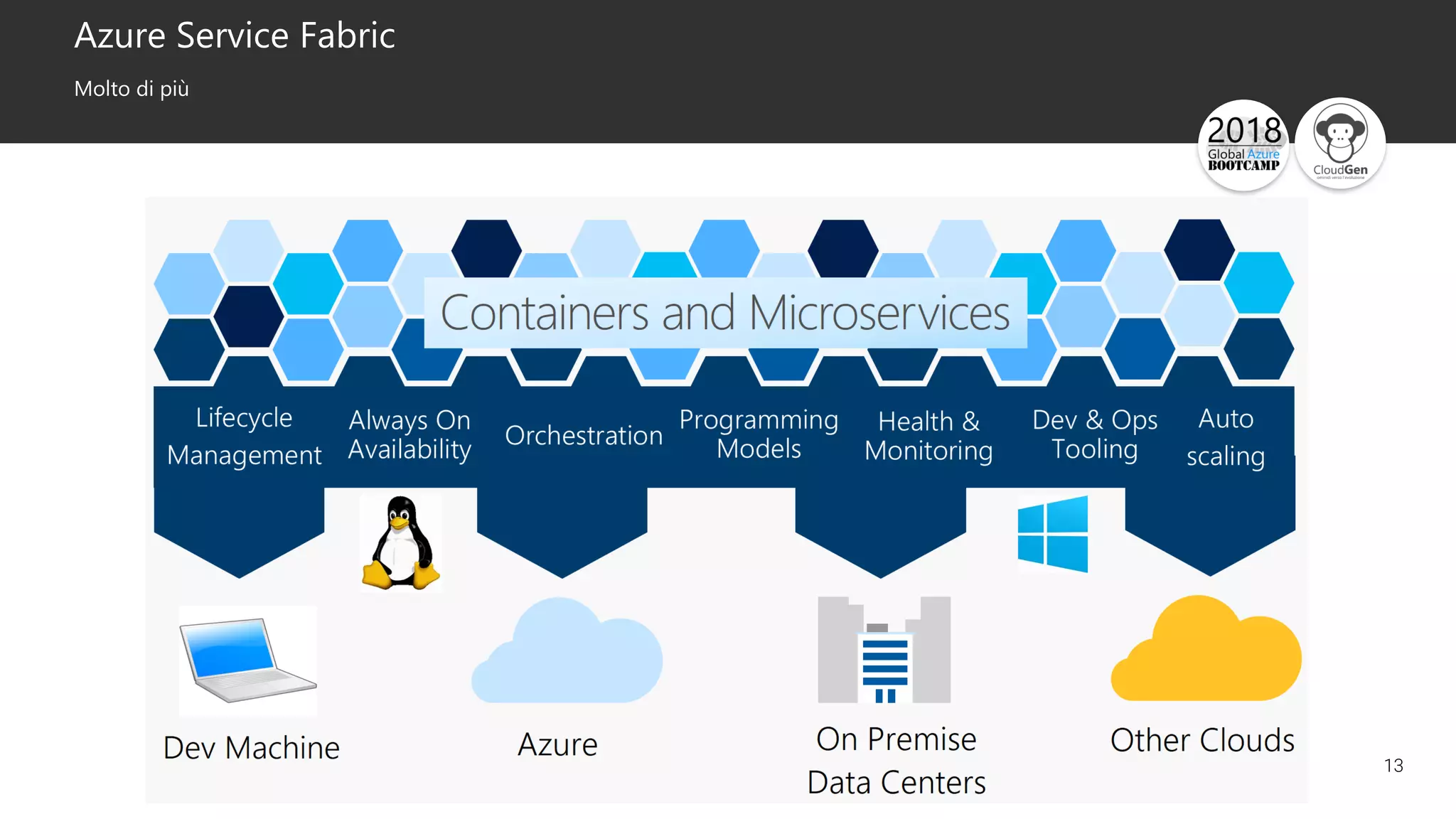 13
Azure Service Fabric
Molto di più
 