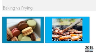 Baking vs Frying
 