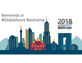 Bienvenido al
#GlobalAzure Bootcamp
 