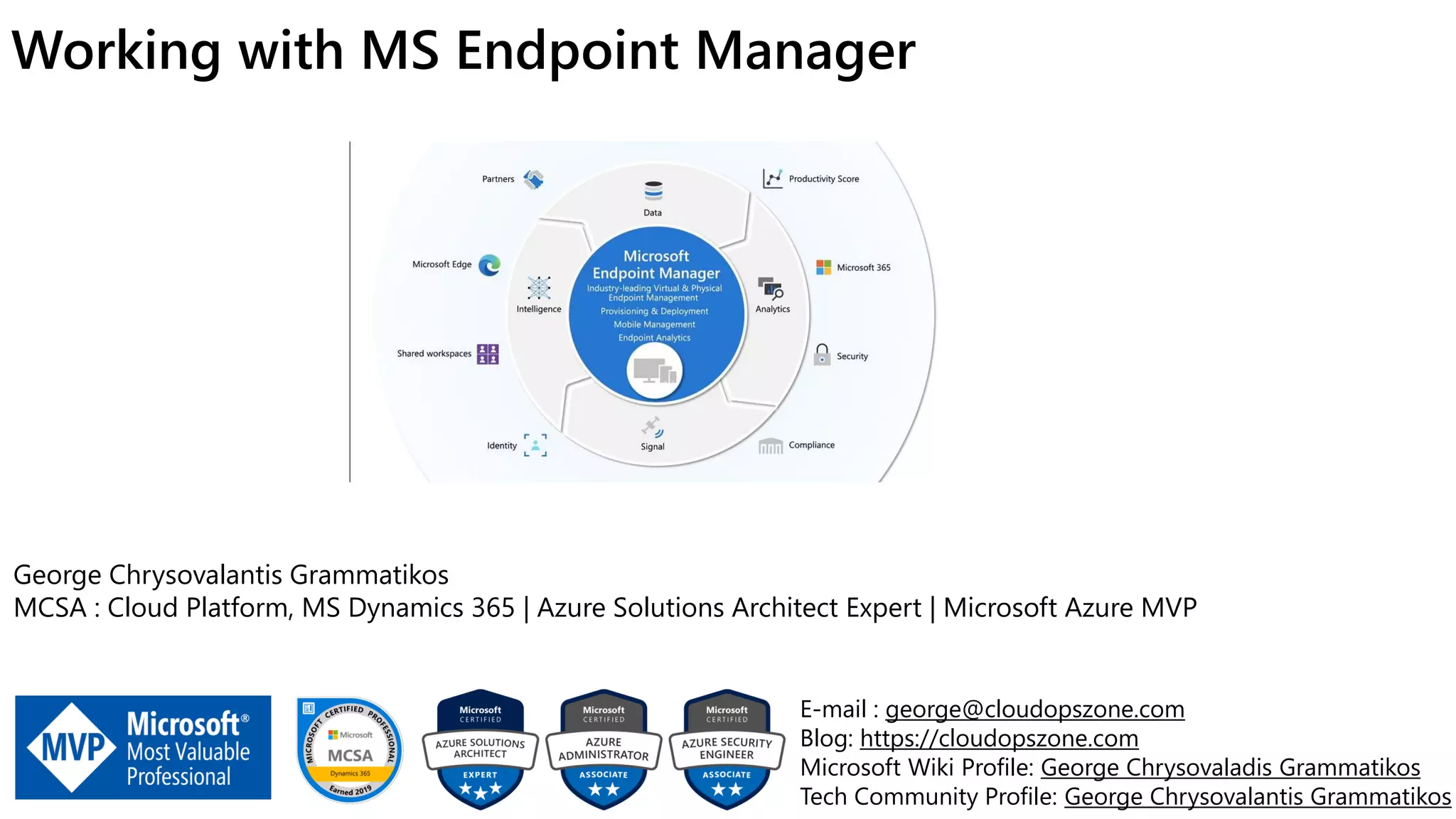 Working with MS Endpoint Manager | PDF
