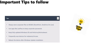Working with MS Endpoint Manager | PDF