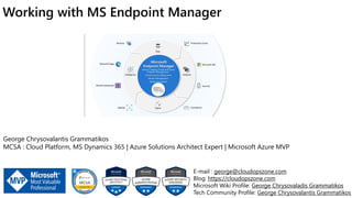 Working with MS Endpoint Manager | PDF