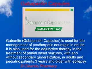 gabapentin use in older adults