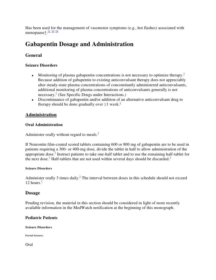 Gabapentin