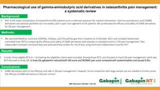 is gabapentin good for hand pain