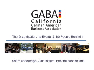 The Organization, its Events & the People Behind it
Share knowledge. Gain insight. Expand connections.
 