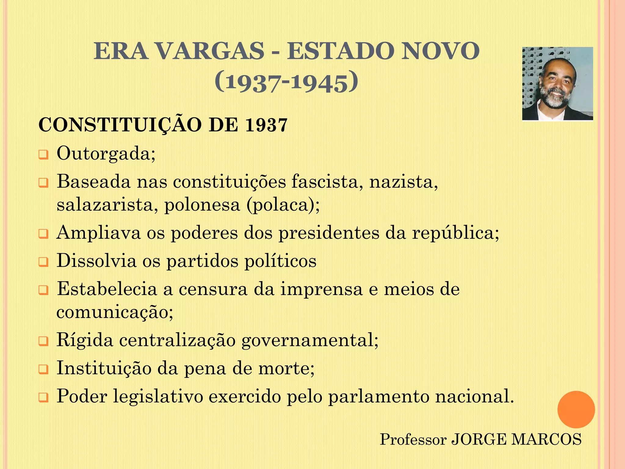 Gabarito 3ª série - era vargas (1930-1945) | PPT