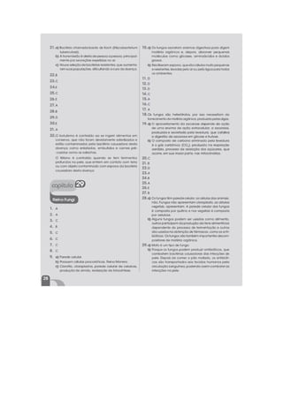 Gabarito Caderno de Exercícios 2